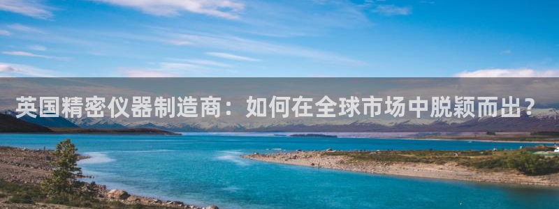 欧星娱乐：英国精密仪器制造商：如何在全球市场中脱颖而出？