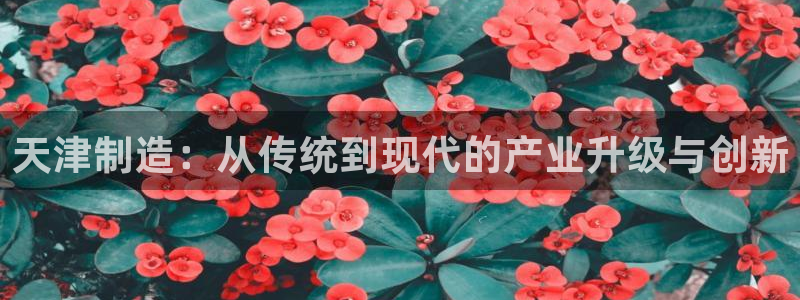 星欧娱乐注册章7O777：天津制造：从传统到现代的产业升级与