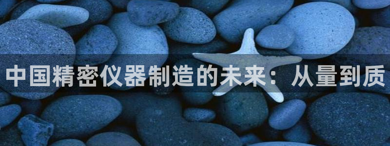 欧星娱乐怎么样：中国精密仪器制造的未来：从量到质