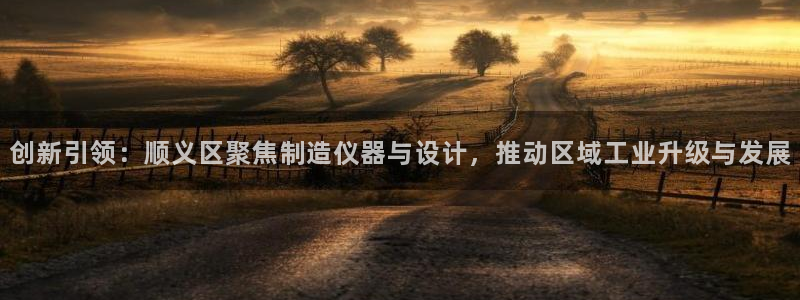 星欧娱乐官方网站首页：创新引领：顺义区聚焦制造仪器与设计，推