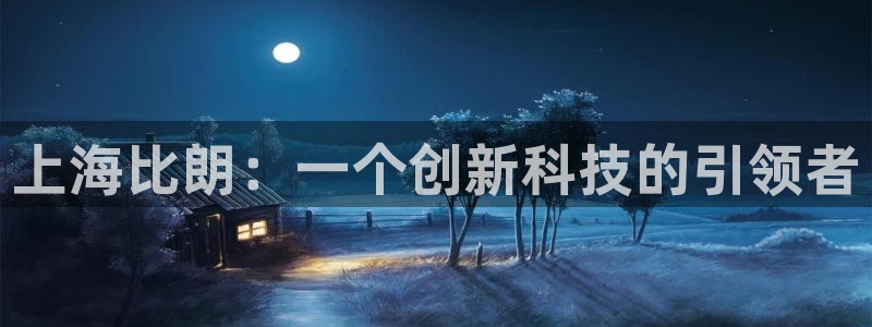 星欧娱乐官方网站客服：上海比朗：一个创新科技的引领者