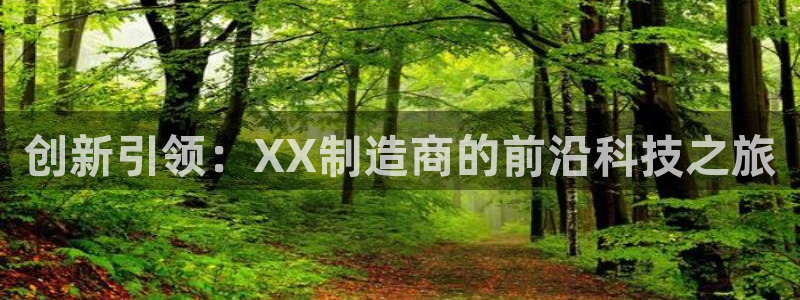 星欧娱乐606251：创新引领：XX制造商的前沿科技之旅