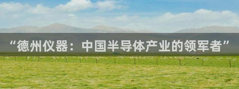 星欧娱乐：“德州仪器：中国半导体产业的领军者”